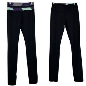 Lululemon Women’s 4 Straight Leg Groove Pant Wunder Under Full Length Reversible